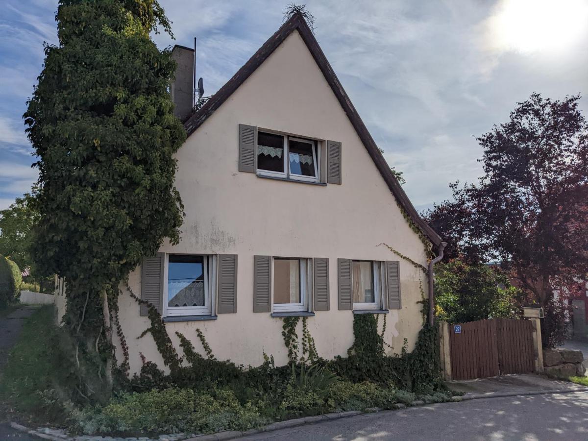 Spatzennest Und Rabennest Sugenheim Exterior foto