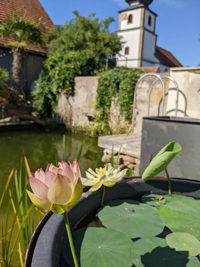 Spatzennest Und Rabennest Sugenheim Exterior foto