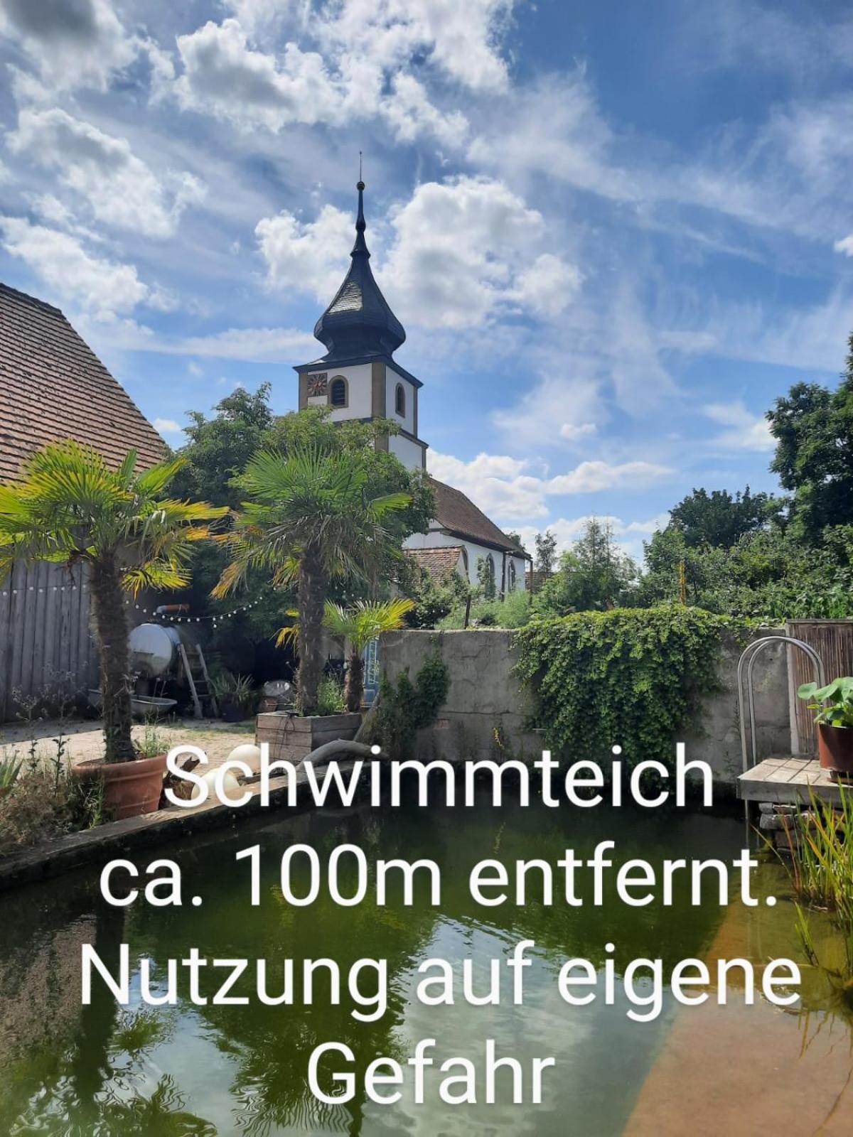 Spatzennest Und Rabennest Sugenheim Exterior foto